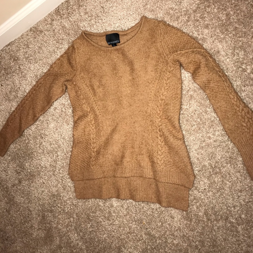 Vintage Wool Tan Sweater